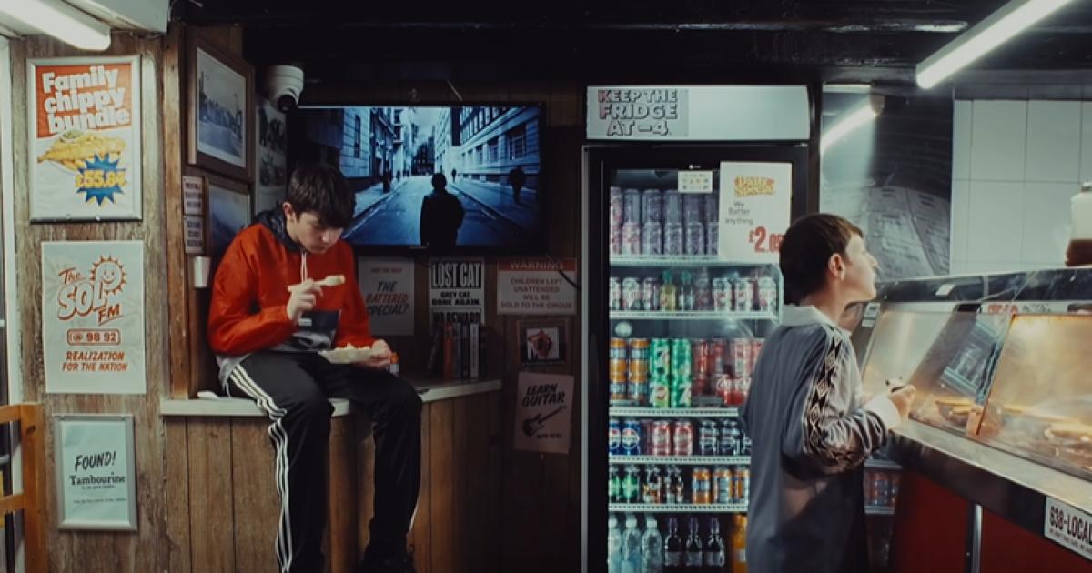 Oasis teaser clip appears 'filmed in Adlington chippy'