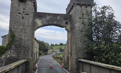 Middleham Bridge closed after HGV strike hours before Tour of Britain