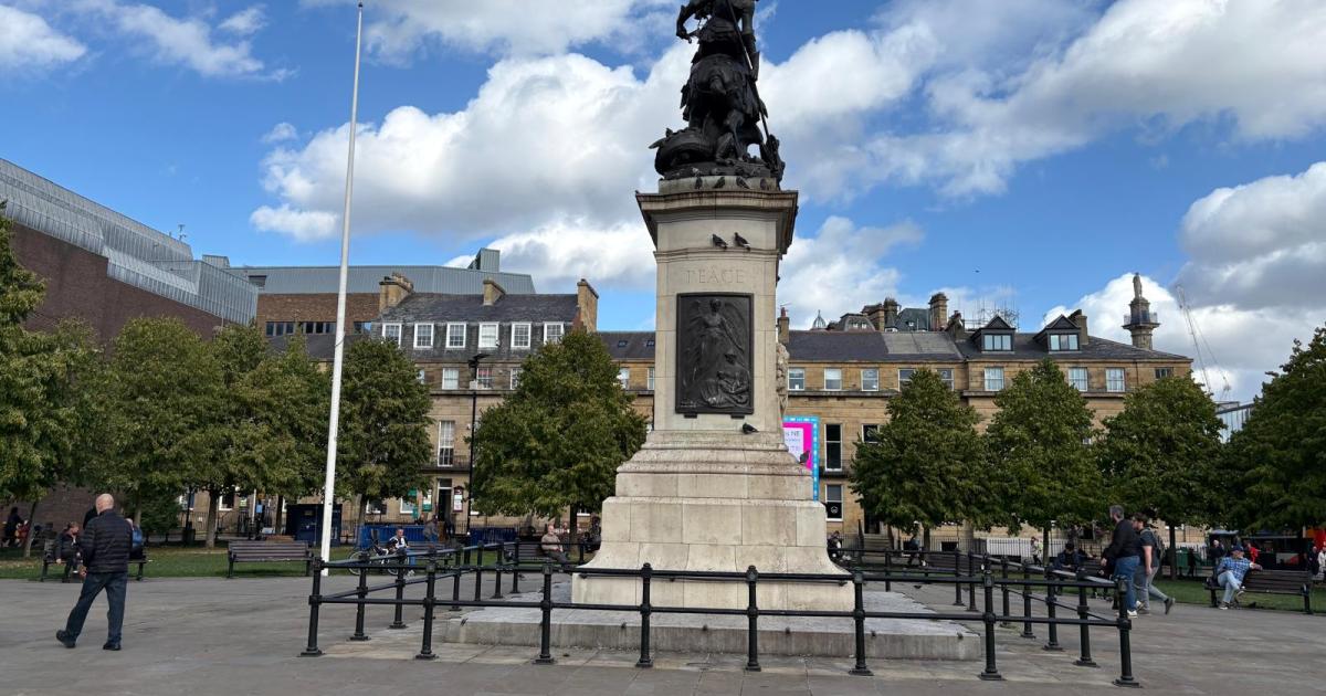 Newcastle clash over protests, pigeons and Christmas market stalls