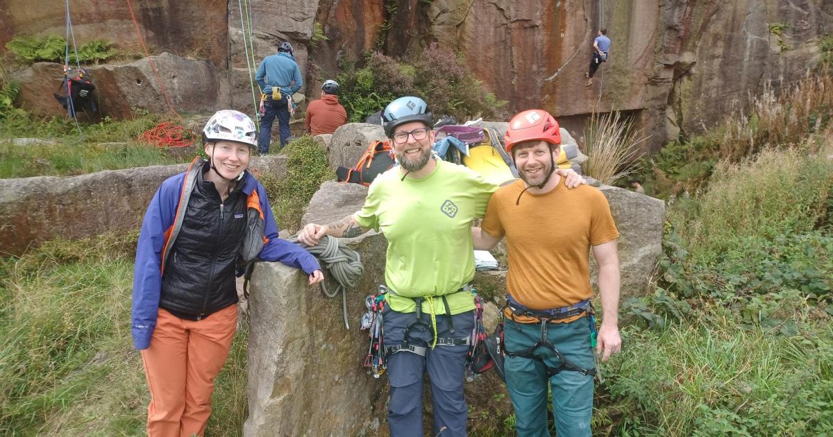 Hundreds of climbers attend Wilton Quarries festival