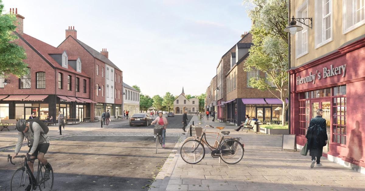 Plans for 3,500 new homes to be built at Heronby near York
