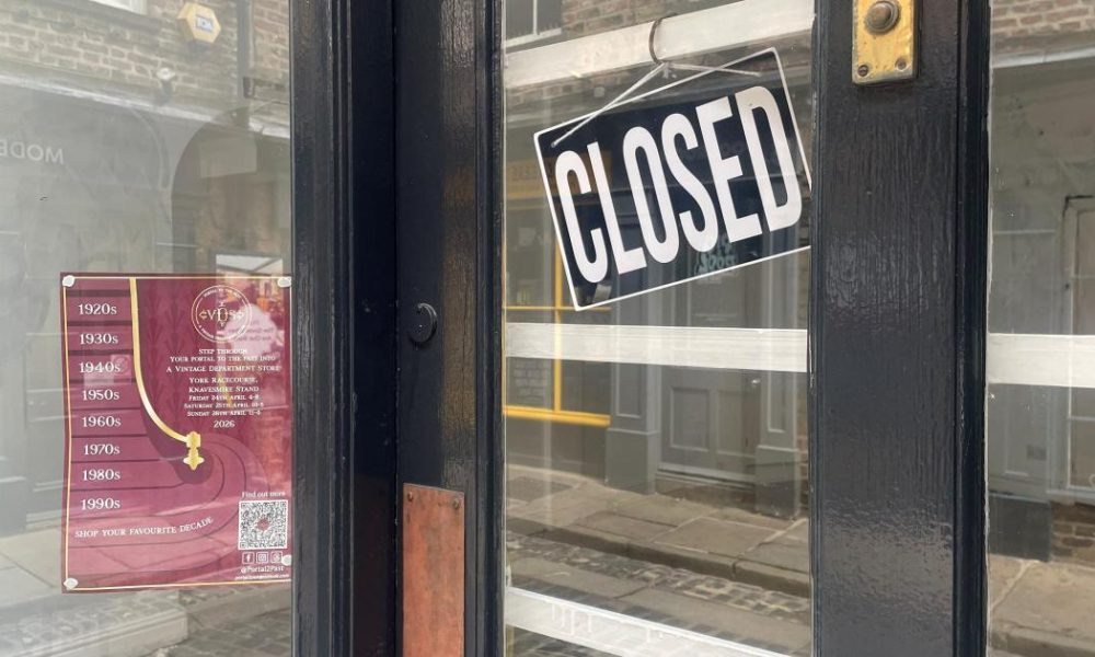 Vintage clothes shop in York city centre closes its doors