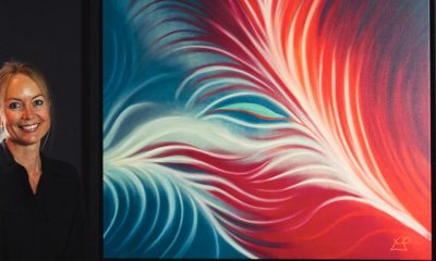 North Yorkshire artist Lucy Pittaway unveils abstract art