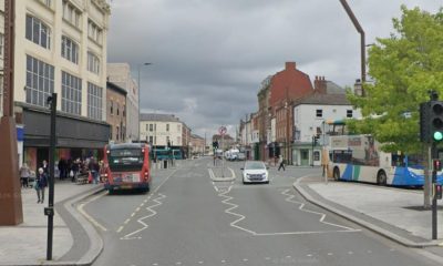 Man arrested after knife robbery at Stockton Post Office