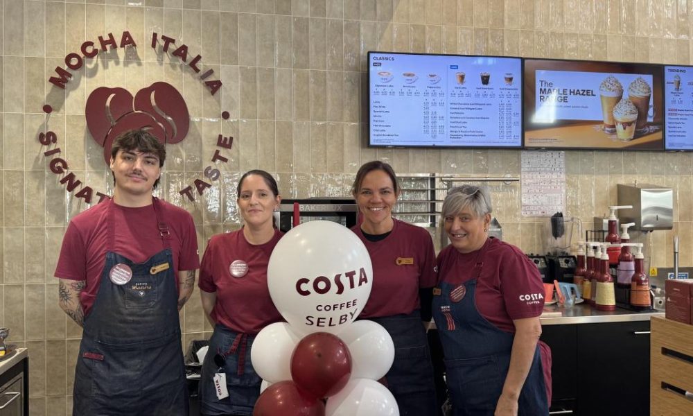 Costa Coffee reopens in Selby with new look and menu