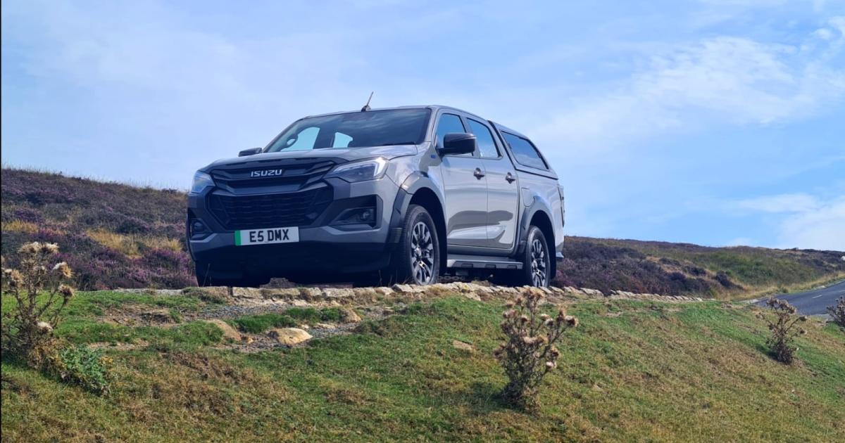 Isuzu D-Max EV review: electric pick-up tested in the Moors