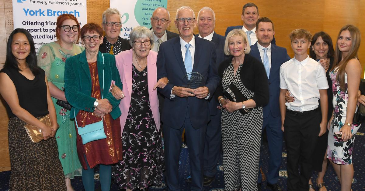 Chair of York's Parkinson's UK awarded Volunteer of the Year