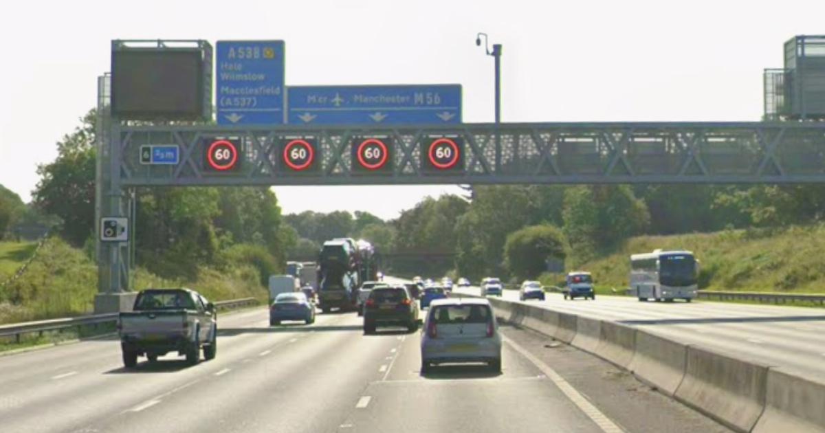 M56 crash involving HGV and three cars causes major delays