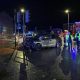 Car crashes into traffic lights in Moss Bank Way, Bolton