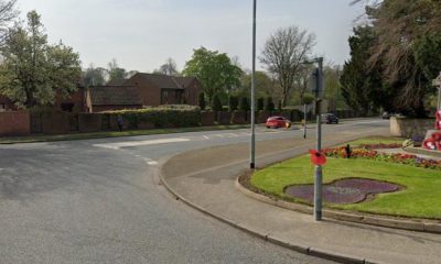 Motorcyclist taken to hospital after Darlington crash