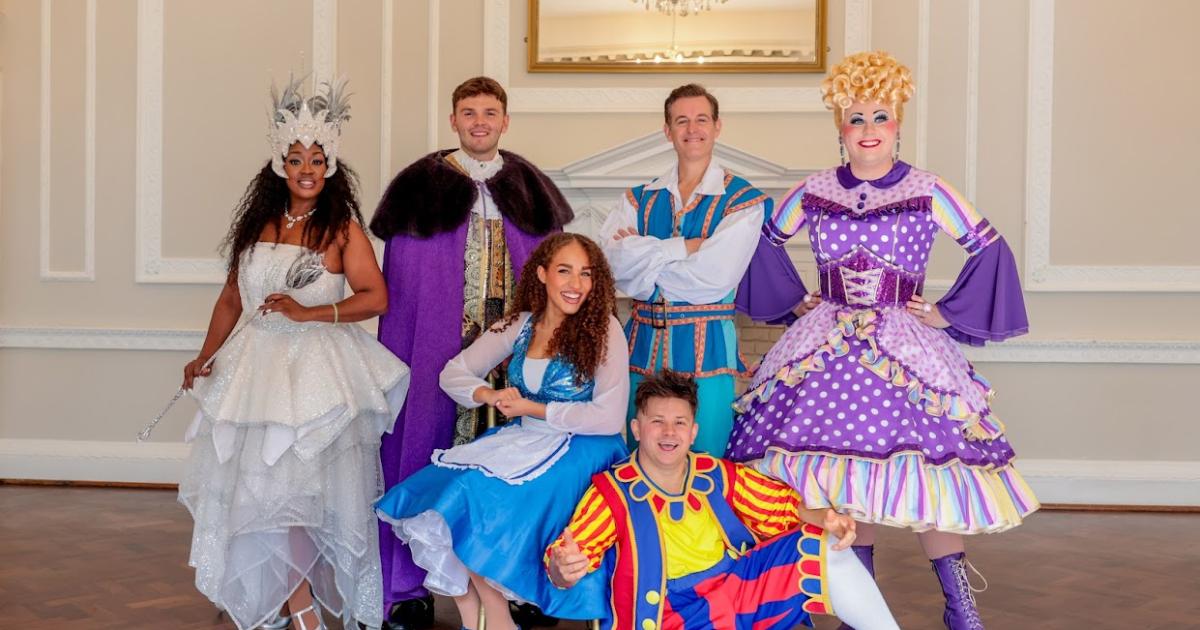 Darlington panto trio bringing Beauty and the Beast to life