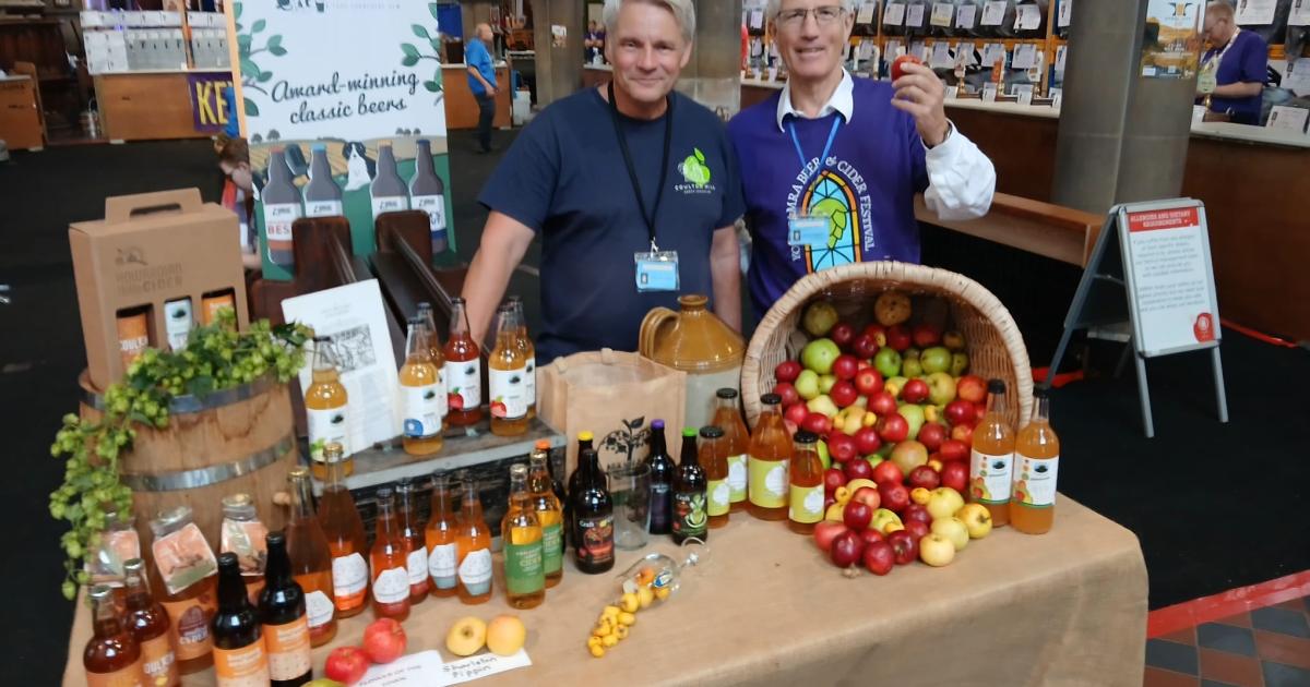 Map shows North Yorkshire cider makers and bike routes