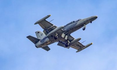 Typhoon and 'Honey Badger' jets fly over North East region