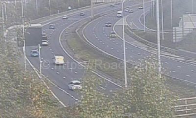 RECAP - Multi-vehicle crash on M60 with emergency services