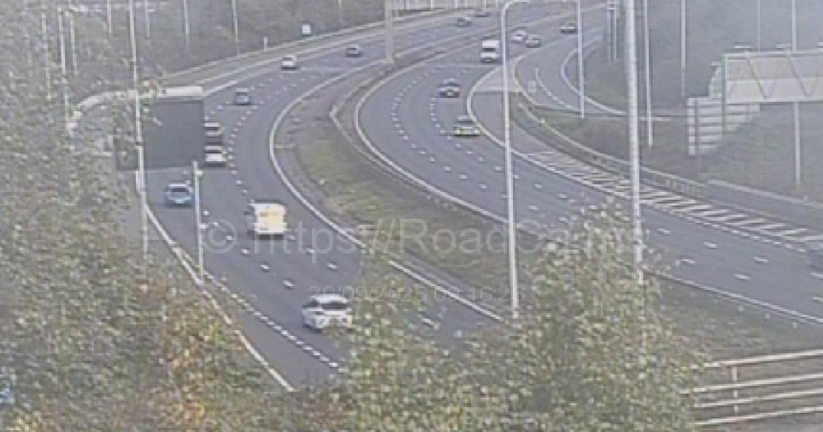 RECAP - Multi-vehicle crash on M60 with emergency services