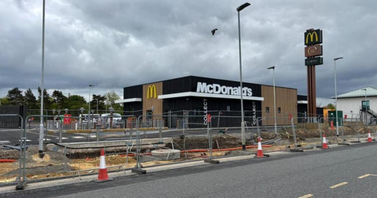 Darlington McDonald's opening delayed again to October