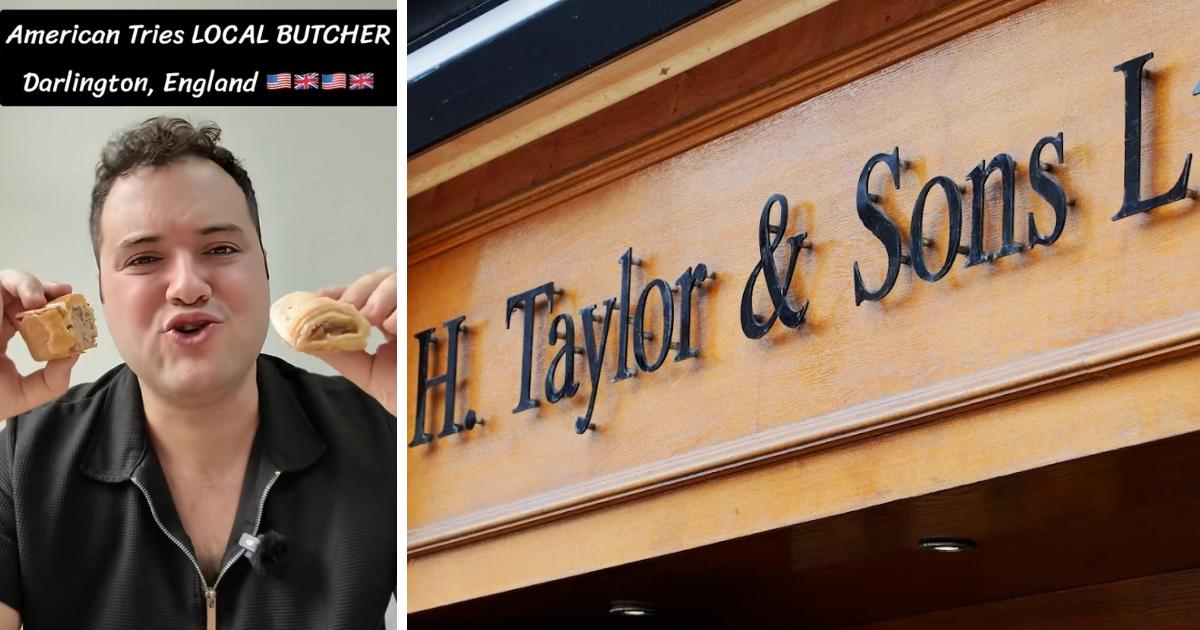 Darlington butcher impresses American TikToker