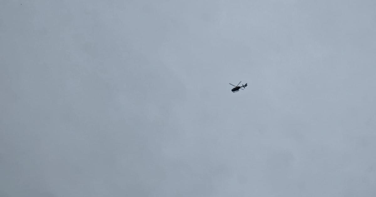 Here's why police helicopter was seen circling over Darlington