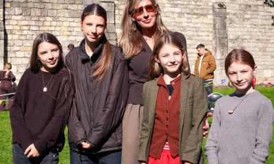 Amanda Owen judges dog show in York Museum Gardens