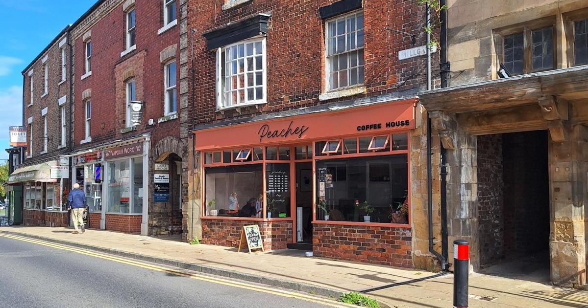 What we thought of vibrant Peaches Coffee House in Thirsk