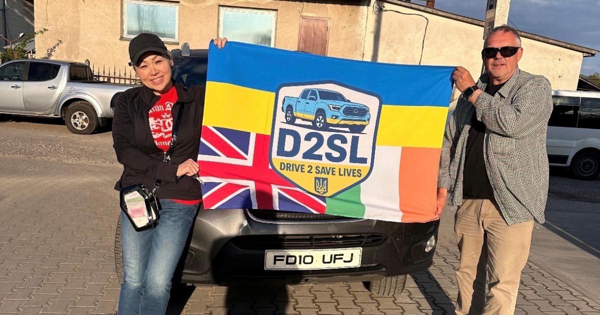 Retired Kirkbymoorside man drives aid truck to Ukraine