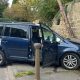 Residents hear ‘huge bang’ as car crashes into wall near Darlington