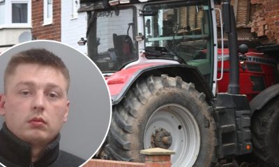 Man jailed for ramming tractor into rival’s linked home