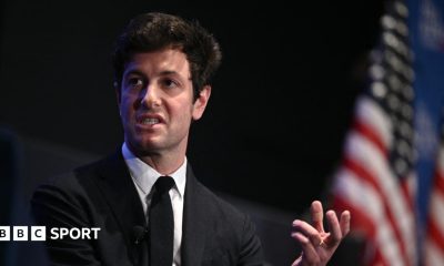 Thrive Capital founder Joshua Kushner speaking at a conference