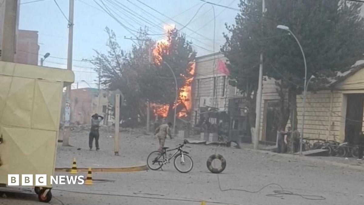 An explosion at a military unit in Viacha, Bolivia September 4, 2026, in this screengrab taken from a social media video.