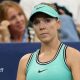 Katie Boulter looks glum at the US Open