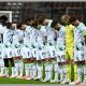 The Republic of Ireland squad bow their heads