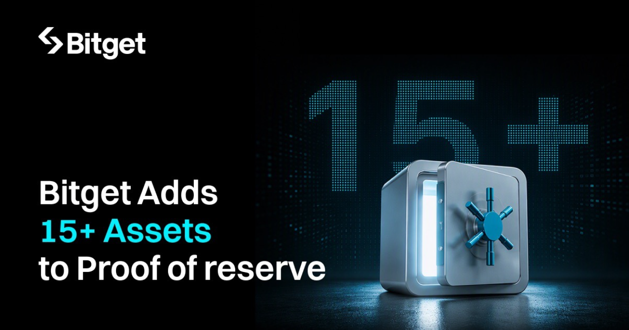 Bitget Broadens Proof of Reserves as 20+ Assets Become Verifiable