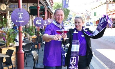 ‘Purple Reign’: Freo businesses capitalise on Dockers fever