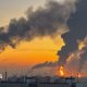 Plumes of smoke rise from fires at an oil refinery in Moscow after an overnight Ukrainian drone attack. Photo: 20 September 2026