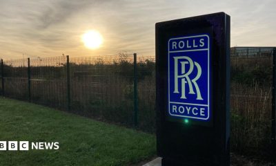 A sign which reads Rolls Royce
