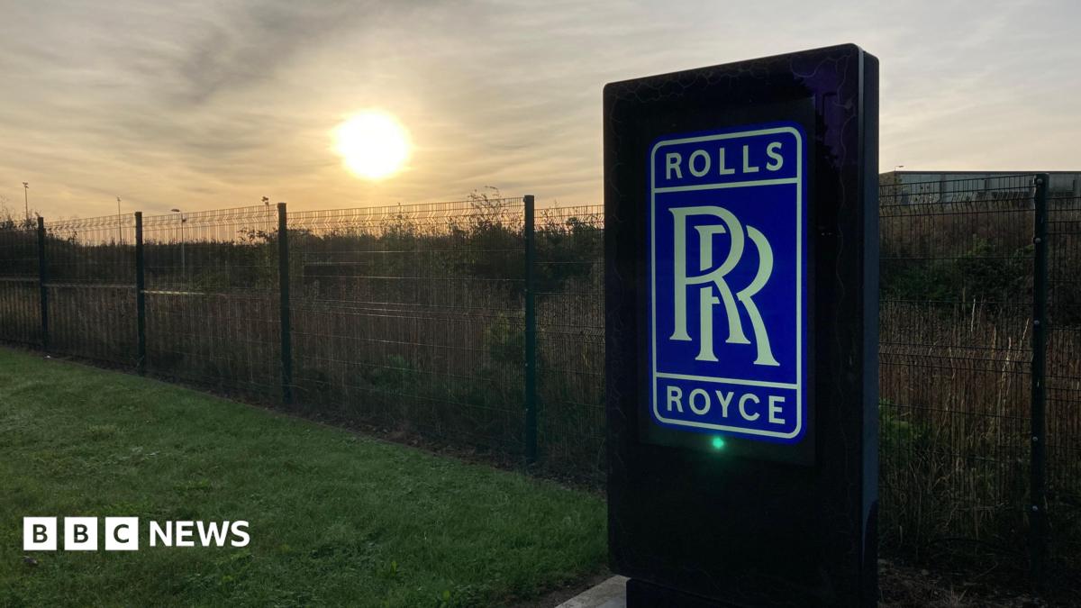 A sign which reads Rolls Royce