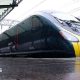 An Avanti West Coast Pendolino train arrives at Manchester Piccadilly railway station on 19 May 19, 2026 in Manchester.