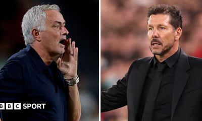 The last Madrid derby between Mourinho and  Simeone came in the 2013 Copa del Rey final, when Atletico Madrid beat Real Madrid 2-1 after extra time