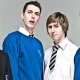 The stars of The Inbetweeners pictured during the show’s original run