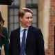 Prince George arrived with his parents for his first day at Eton