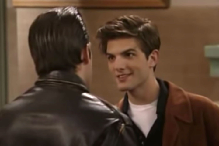 Adam Scott as school bully Griff in Boy Meets World