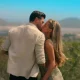 Love is Blind UK couple Taylor and Sophie share a kiss on their first holiday to Ibiza