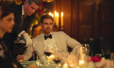 Theo James on the set of The Gentlemen season 2