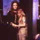 Stockard Channing and a young Evan Rachel Wood on the set of Practical Magic