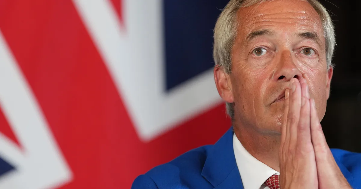 Nigel Farage Insists Reform Has Done 'Nothing Wrong' Amid Sting Operation