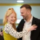 Green MP Hannah Spencer with Polanski after she won the Gorton and Denton by-election in February