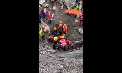 Video Shows Daring Rescue Of 2 Workers Trapped In Nepal Tunnel