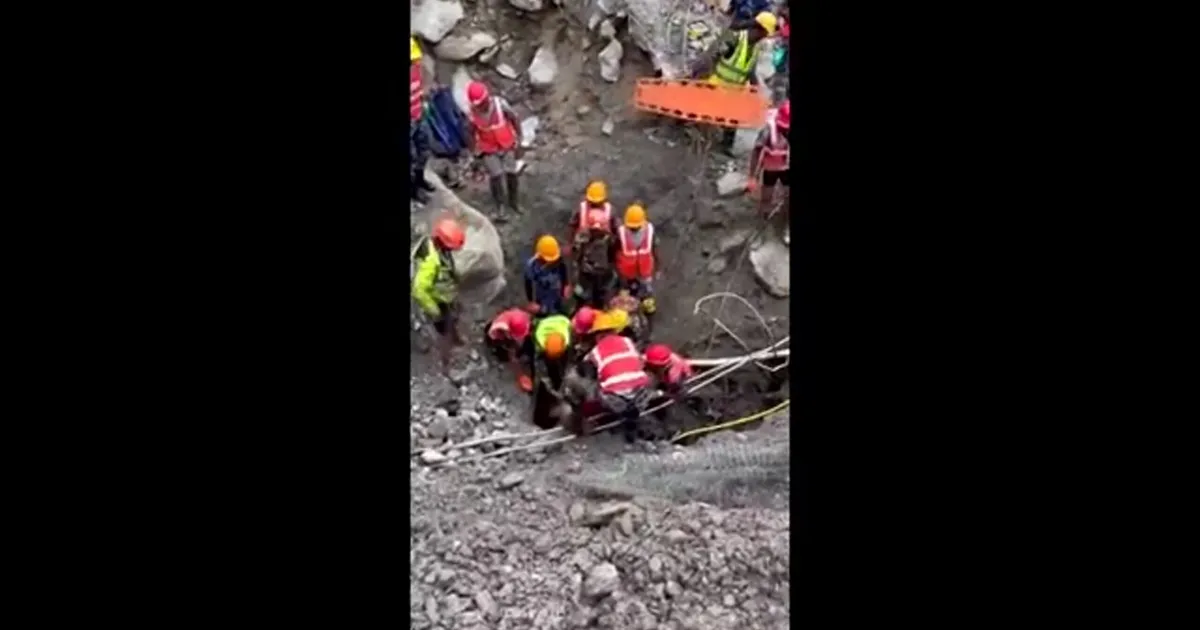 Video Shows Daring Rescue Of 2 Workers Trapped In Nepal Tunnel
