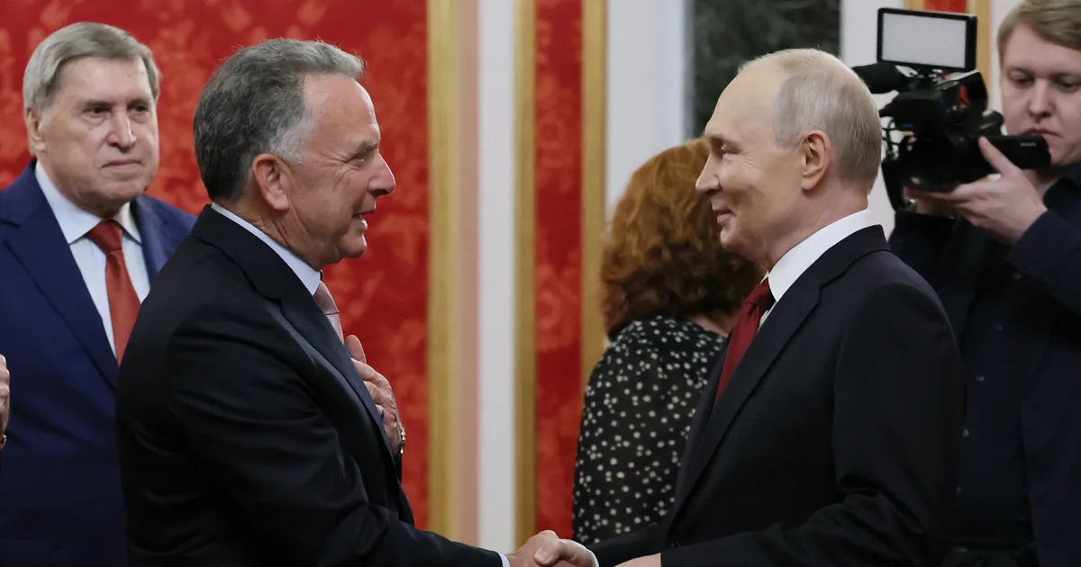 Trump Envoy Sparks Alarm With Corny Remarks To Putin