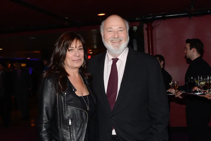 Michele Singer and Rob Reiner in 2013